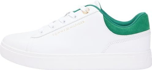 TOMMY HILFIGER - Sneakers - Wit - Profielzolen - Snoersluiting