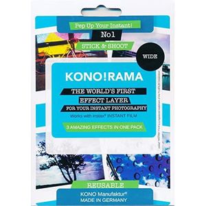 KONO!RAMA 1-Wide 3-delige filterset voor Fuji INSTAX Wide