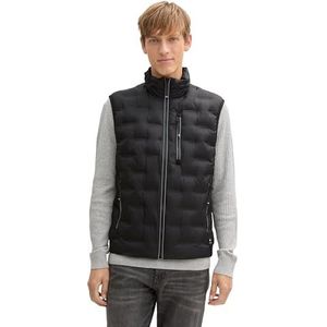 TOM TAILOR heren vest, 29999 - Black, XXL