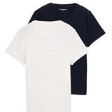 Tom Tailor - T-shirt - Sky captain blue - Set van 2