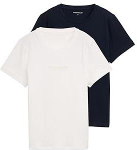 Tom Tailor - T-shirt - Sky captain blue - Set van 2