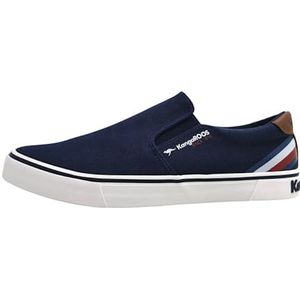KangaROOS K-VM Alan Slipper, dk Navy/Brown, 40 EU, donkerblauw, 40 EU