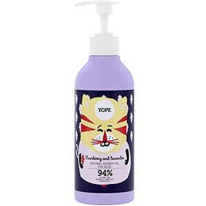 Douchegel voor kinderen, cranberry en lavendel, 400 ml