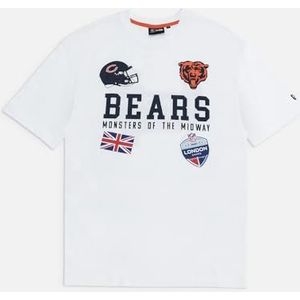 New Era NFL Games Collegiate Oversized T-Shirt Chicago Bears Wit