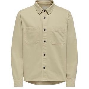 Onstimes - Overshirt - Regular Fit - Lange Mouwen - Knoopsluiting