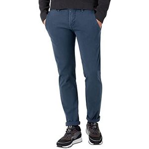 Timezone Heren Slim JannoTZ vrijetijdsbroek, total Eclipse, 32/32