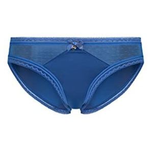 HUBER Dames huiddicht Micro Dots Slip, Sailer Blue, Standaard