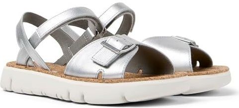 Sandalen - Effen - Leer - Verstelbare Riemen - Platte Hak