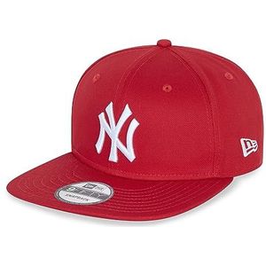 New Era New York Yankees MLB Essentials Scarlet 9Fifty Snapback Cap - S-M (6 3/8-7 1/4)