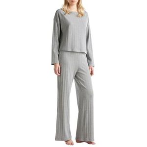 United Colors of Benetton T-shirt dames, Grijs, L