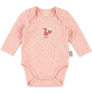 Sigikid Babymeisjes, lange mouwen, van biologisch katoen, voor pasgeborenen, meisjes en jongens, in de maten 50 tot 68, ondergoed, body voor baby's, roze, maat 62, roze, 62 cm