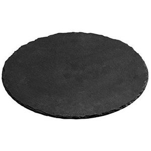 Premier Housewares Slate Lazy Susan dienblad, grijs, 30x30x3