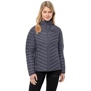 Jack Wolfskin Down Jkt W Donsjas, dolfijn, S dames, Dolfijn, S