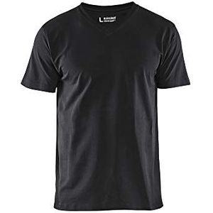 Blaklader 336010299900S V-kraag T-shirt, zwart, maat S