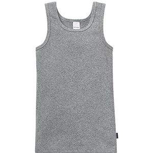 Schiesser Tankonderhemd voor jongens, grijs gemêleerd 202), 176 cm