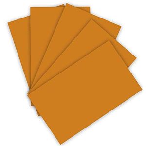 folia 614/50 76 Fotokarton, DIN A4, 300 g/m², 50 vellen, terracotta, voor het knutselen en creatief vormgeven van kaarten, vensterafbeeldingen en voor scrapbooking