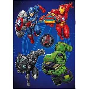 Komar Marvel muursticker Avengers Mech Strike - 50 x 70 cm (breedte x hoogte) - 5 delen - deco-stickers, wandstickers, wandstickers, wanddecoratie, kinderkamer - 14071h