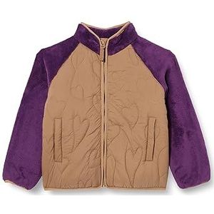 S.Oliver Teddy Tussenjas Paars/Lichtbruin