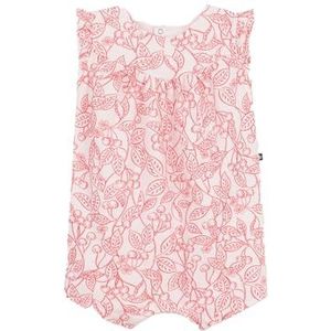 Petit Bateau Combicourt voor babymeisjes, Bloem/Spi, 6 Maanden