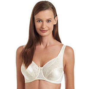 Playtex Women's Secrets beugelbeha 4422, liften en ondersteunt volledige dekkende beha, volledige figuurbeha, Natuurlijke Beige, 80F