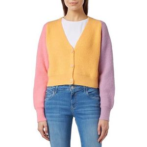 Sookie Damescardigan 12425385-SO01, pasteloranje, XL/XXL, pasteloranje, XL/XXL