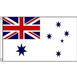 Australië Marine Vlag 150x90 cm - Australische marine vlaggen 90 x 150 cm - Banner 3x5 ft Hoge kwaliteit - AZ FLAG