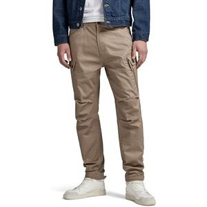 G-STAR RAW Heren Zip Cargo Regular Tapered Pants, Beige (Dk Lever D24720-c072-b416), 34W x 34L