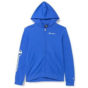 Champion Legacy American Classics-Ultra Light Powerblend Terry Full Zip Hoodie kinderen en jongeren, Kobalt Blauw, XS