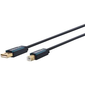 Clicktronic USB-A naar USB-B 2.0 adapterkabel