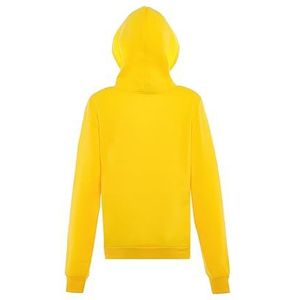 Nally Modieuze trui-hoodie voor dames, polyester, geel, maat S, geel, S