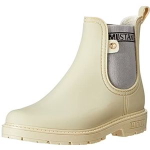 Mustang Dames 1444-501 Chelsea Boot, beige, 37 EU