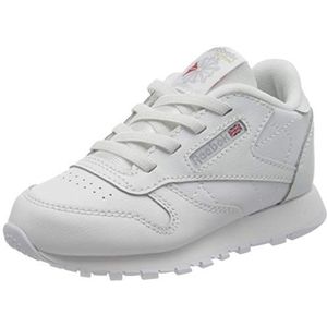 Reebok Sneaker Klassiek leer uniseks-kind Training Hardlopen , Ftwr witte hoepels blauw F23 Reebok Lee 7 , 37 EU