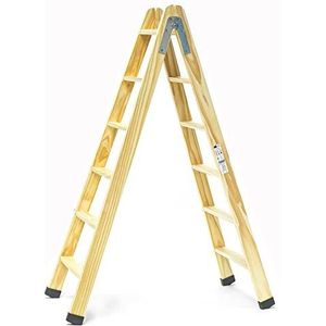 Houten ladder, 6 treden
