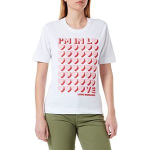 Love Moschino Dames with I'm in Love Print T-shirt