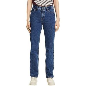 ESPRIT Jeans voor dames, Blauw Medium gewassen, 28W / 32L