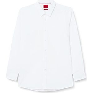 HUGO Men's Elisha02 Shirt, Open White199, 46