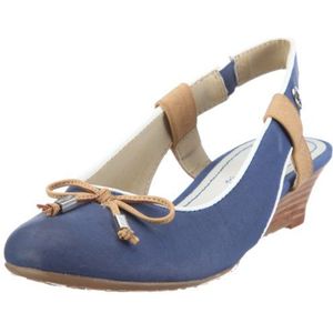 s.Oliver Casual 5-5-29503-38 damessandalen, blauw kobalt 867., 36 EU