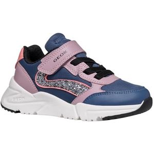 Geox J Loftus Girl A basketbal, 36 EU, Roze, 36 EU