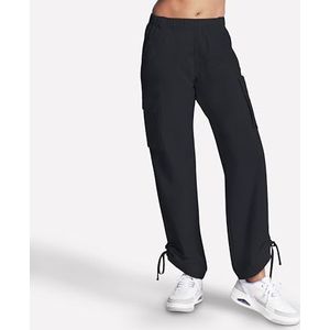Skechers Slip-in Everywhere Cargo Pant Joggingbroek voor dames, Zwart, XS