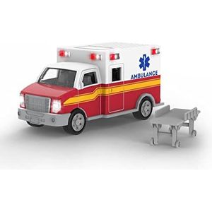 Driven by Battat - Driven Mini ambulancevoertuigen (78126), volwassenen, uniseks