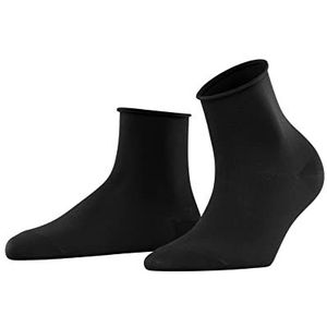 FALKE Dames Sokken Cotton Touch W SSO Katoen eenkleurig 1 Paar, Zwart (Black 3000) nieuw - milieuvriendelijk, 39-42