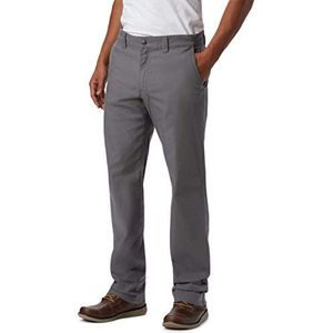 Columbia Heren Flex Pantflex Pantalón Elásticoflex ROC Comfort Stretch Vrijetijdsbroek Casual Broek, grijs (City Grey), 32W / 34L