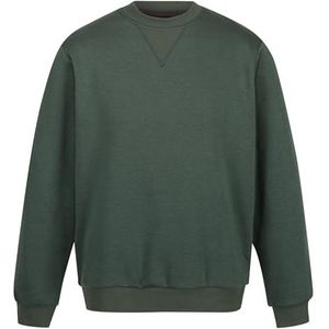Regatta Professional Heren Pro Crew Neck Sweatshirt, Donkergroen, XS