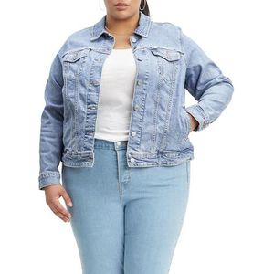 Jacks - Jeansjack - Blauw - Katoen/Polyester/Elastaan