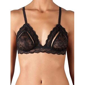 Aubade P010 Boite a Desir Black Lace Non-Padded Non-Wired Triangle Bra One Size