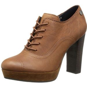 Tommy Jeans Penelope 3a, Dameslaarzen, Bruin Braun Cognac 606, 36 EU