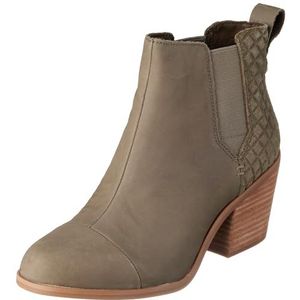TOMS Women's Everly Boot, Olive Night Suede/reliëf wafel, 4 UK, Olive Night Suede reliëf wafel, 36.5 EU