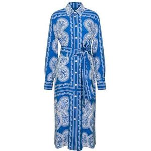 Seidensticker - Blousejurk - Blauw - Viscose