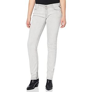 Replay Luz Ankle Zip Skinny jeans voor dames, grijs (Grey 10), 31W x 28L