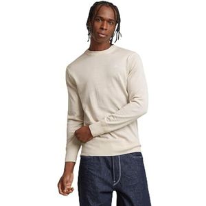 G-Star RAW Premium Core R Knit, Wit Whitebait D25174 D847 1603, L